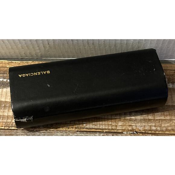 Balenciaga Sunglasses BA 69 62B Brown Horn / Gradient Smoke Made In Italy - Picture 10 of 11